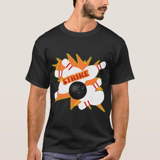 Bowlingproducten T-shirt (Voorkant)