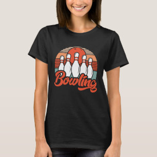 bowlingspeler bowler bowling game bowling 1 t-shirt