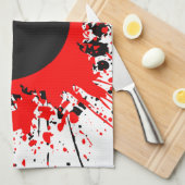 bowlingsplatten theedoek (Quarter Fold)