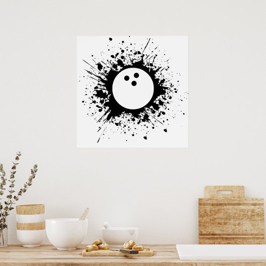 bowlingsplatz poster (Keuken)