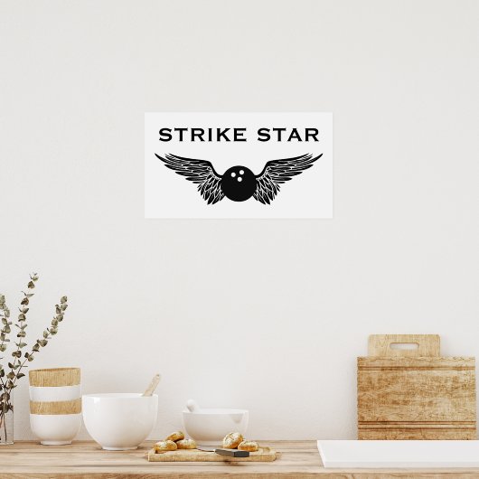 bowlingster poster (Keuken)