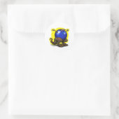 BowlingZilla Ronde Sticker (Tas)