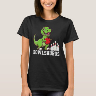 Bowlosaurus Bowling Player Bowler Sportgrafisch T-shirt