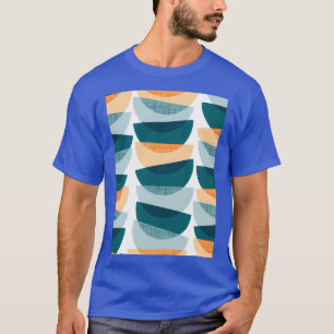 Bowls snijdt witte achtergrond groene den t-shirt