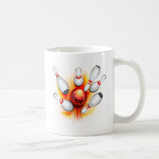 Bowlspel (bovenste uitzicht) koffiemok