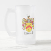 BOWMAN FAMILY CREST - BOWMAN COAT OF ARMS MATGLAS BIERPUL (Links)