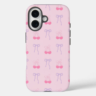 Bows and Cherries esthetische iPhone-hoesje voor h iPhone 16 Hoesje