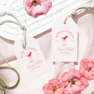 Bows & Babes Coquette Cherries Bachelorette Cadeaulabel