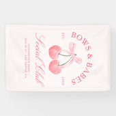 Bows & Babes Coquette Kersen Bachelorette Spandoek (Horizontaal)