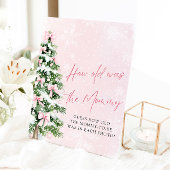 Bows Christmas Tree L'Âge De Maman Jeu Signe