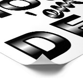 Bows Nock'em Dead Funny Chasse Poster (Coin)