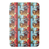 BOWSY hond Badmat (Voorkant Verticaal)