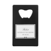 Bowtie classique personnalisée Père de la salle (Devant)