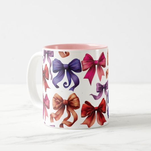 Bowtie pour Dream-Two Tone Mug (Devant gauche)