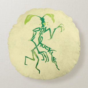 BOWTRUCKLE™ PICKETT™ Typografie Grafisch Rond Kussen