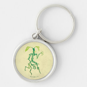 BOWTRUCKLE™ PICKETT™ Typografie Sleutelhanger