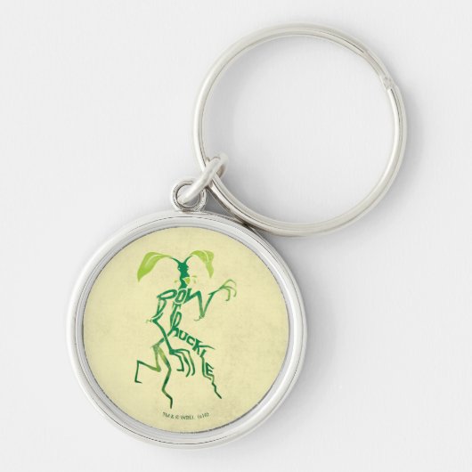 BOWTRUCKLE™ PICKETT™ Typografie Sleutelhanger (Voorkant)