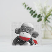 Bowty La Carte Postale Sock Monkey (Debout devant)