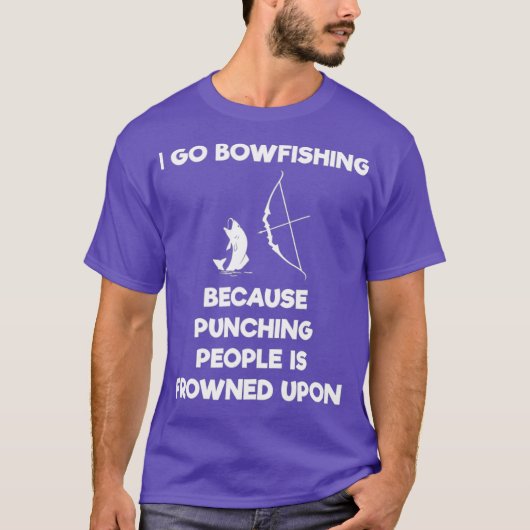 Bowvissen Shirt Gift - Funny Punch (Voorkant)