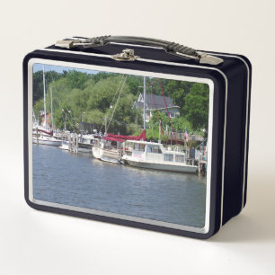 Box Beaux Bateaux Boîte à lunch en métal
