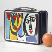 Box Boîte à lunch Art Abstrait (En situation)