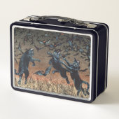 Box Boîte à lunch Batting Cat (Dos)