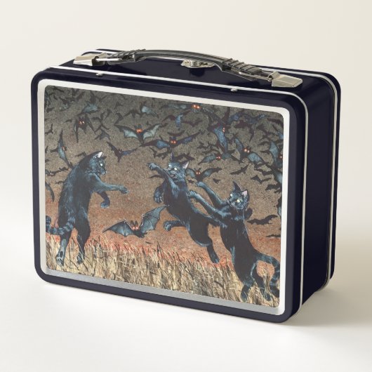 Box Boîte à lunch Batting Cat (Dos)