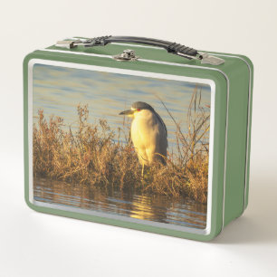 Box Boîte à lunch Bihoreau Faune et flore du marais