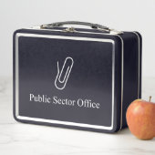 Box Boîte à lunch blanche (En situation)