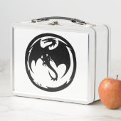Box Boîte à lunch blanche Black Dragon (En situation)