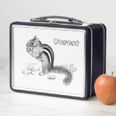Box Boîte à lunch Chipmunk & Acorns (En situation)