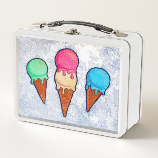Box Boîte à lunch Cônes de glace (Devant)