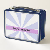 Box Boîte à lunch Cute Dinosaur - Ajouter un nom (Dos)