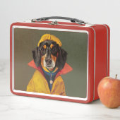 Box Boîte à lunch Dachshund (En situation)