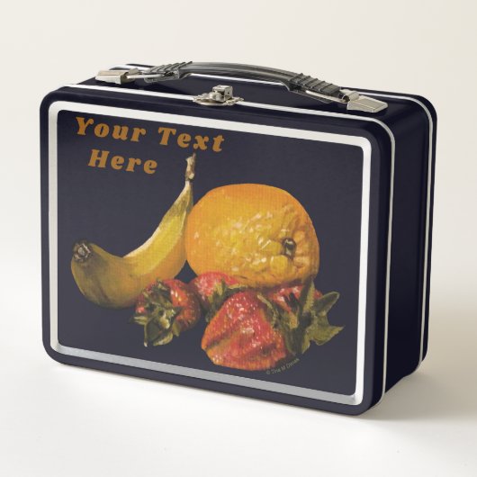 Box Boîte à lunch de fruits - Personnalisation faculta (Devant)