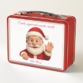 Box Boîte à lunch de Noël Édition Spéciale Santa (Dos)
