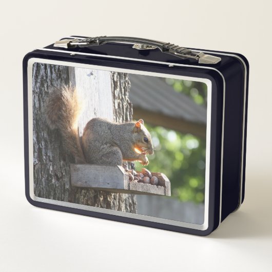 Box Boîte à lunch d'écureuil (Dos)