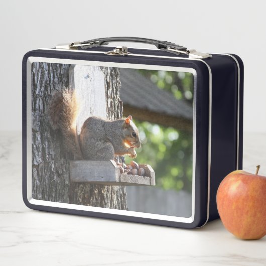 Box Boîte à lunch d'écureuil (En situation)