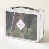 Box Boîte à lunch des signes de danger (Dos)