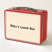 Box Boîte à lunch dinosaure mignonne – Ajouter un nom (Dos)