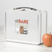 Box boîte à lunch d'ours nus (En situation)