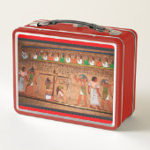 Box Boîte à lunch Egypte-Hiéroglyphes (Dos)