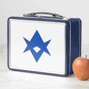 Box Boîte à lunch en acier inoxydable avec le drapeau