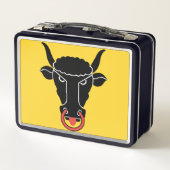 Box Boîte à lunch en acier inoxydable avec le drapeau (Dos)