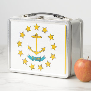 Box Boîte à lunch en acier inoxydable avec le drapeau
