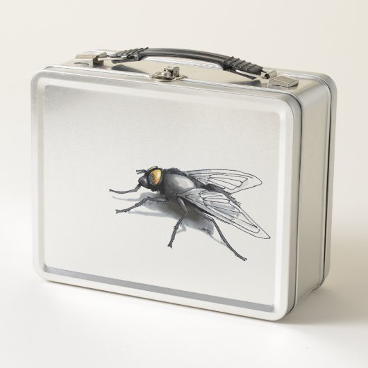 Box Boîte à lunch en acier inoxydable Fly Buddy (Devant)
