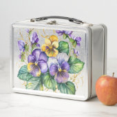 Box boîte à lunch en aluminium personnalisé (En situation)