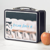 Box Boîte à lunch en métal (En situation)