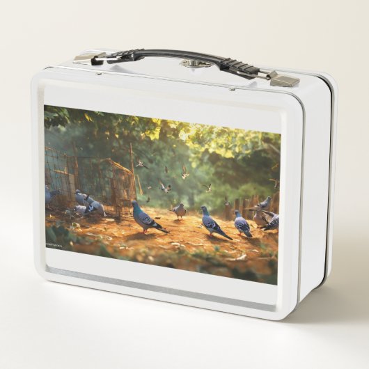 Box Boîte à lunch en métal (Dos)