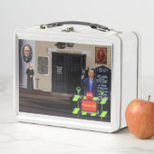 Box Boîte à lunch en métal (En situation)